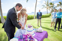 Wedding ceremony at paradise cove  2