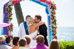flowers with white wedding Arch 40