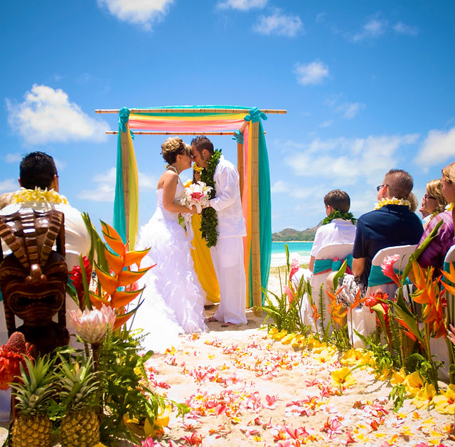beach towel dress tutorial Organic Hawaiian Wedding main image 1