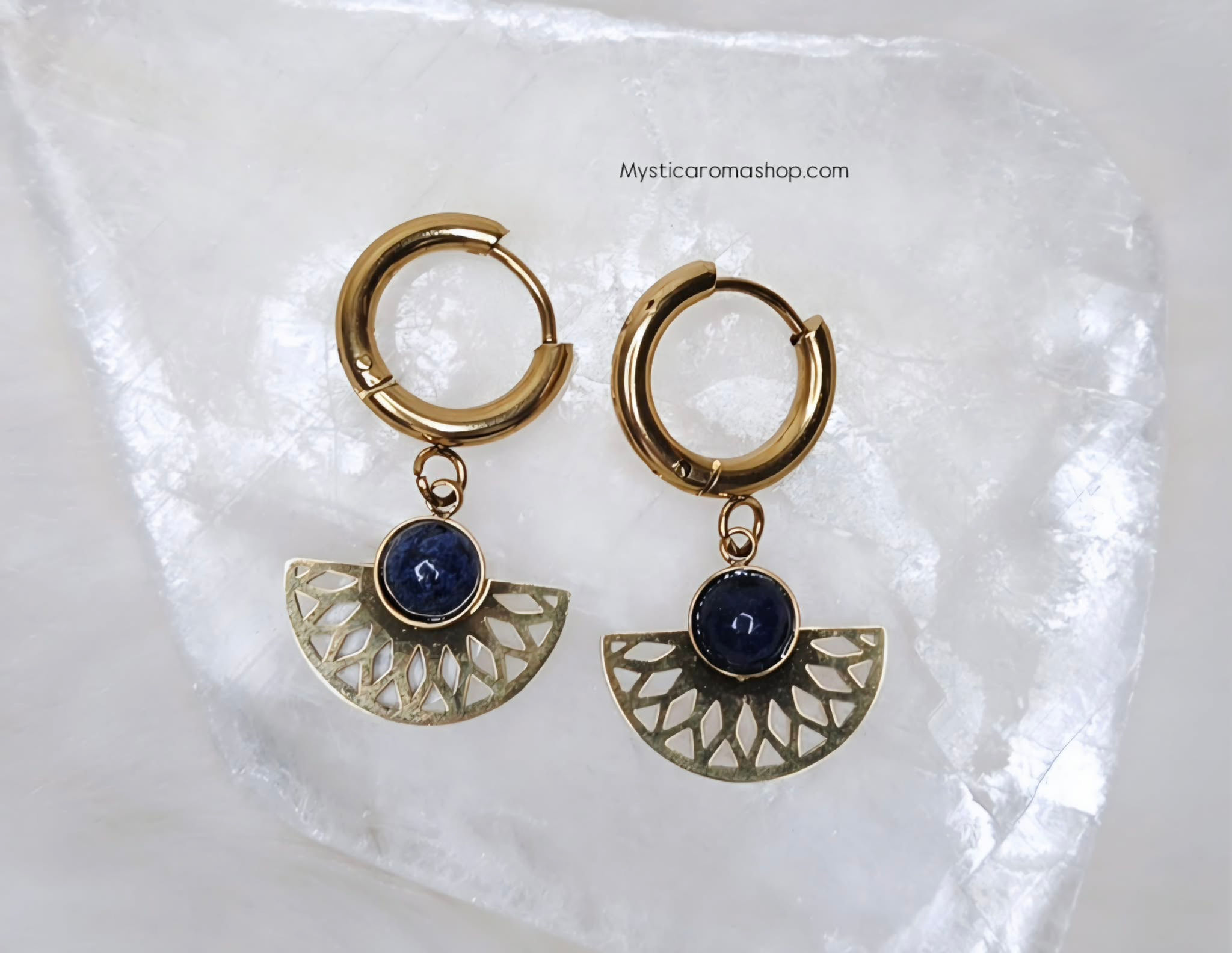 Boucles d'oreilles en Lapis-Lazuli