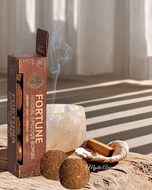 Smudges bombs d'encens FORTUNE pour vos rituels d'abondance, de prospérité