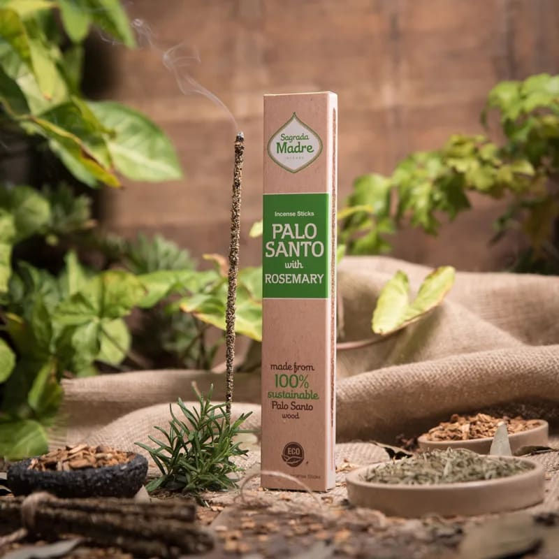 Encens artisanal Palo Santo & Romarin