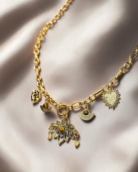 Collier en Oeil de Tigre