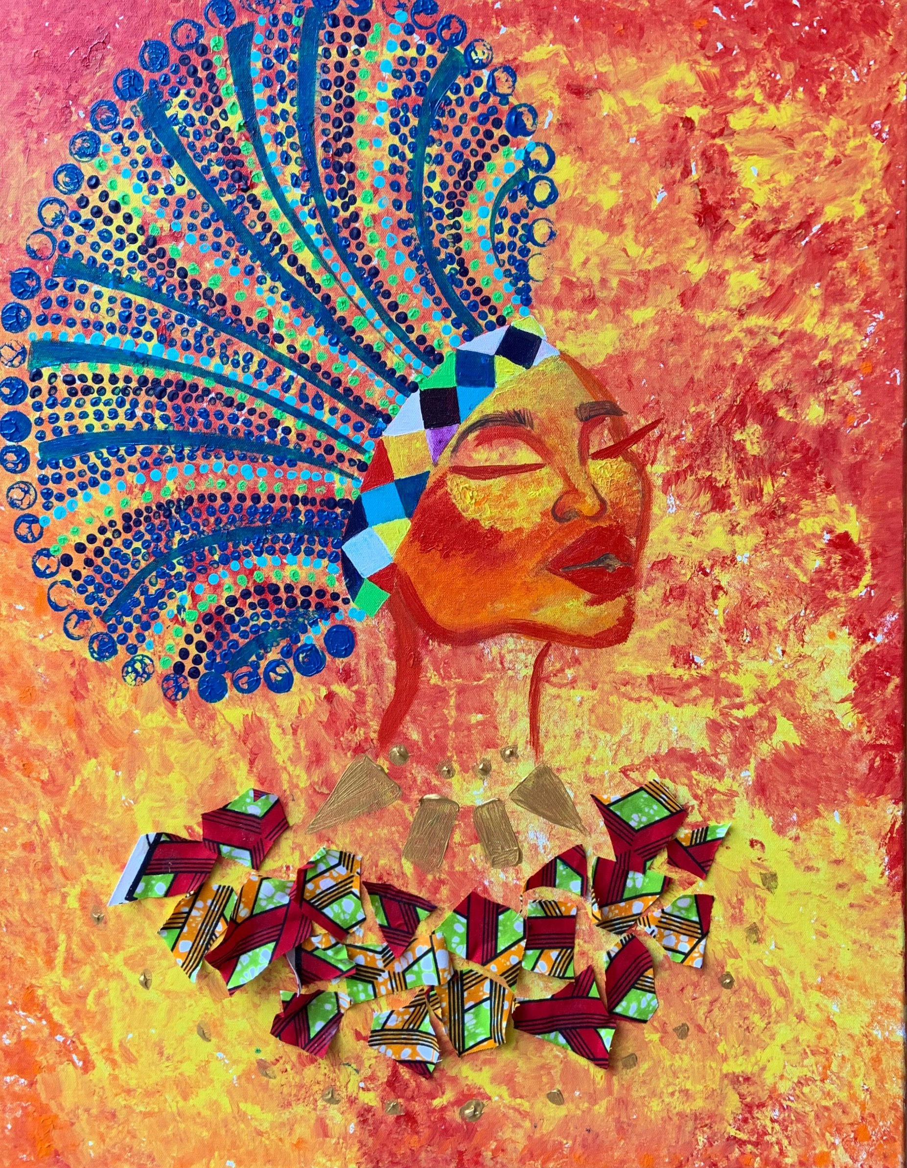 Zulu Queen Art Print