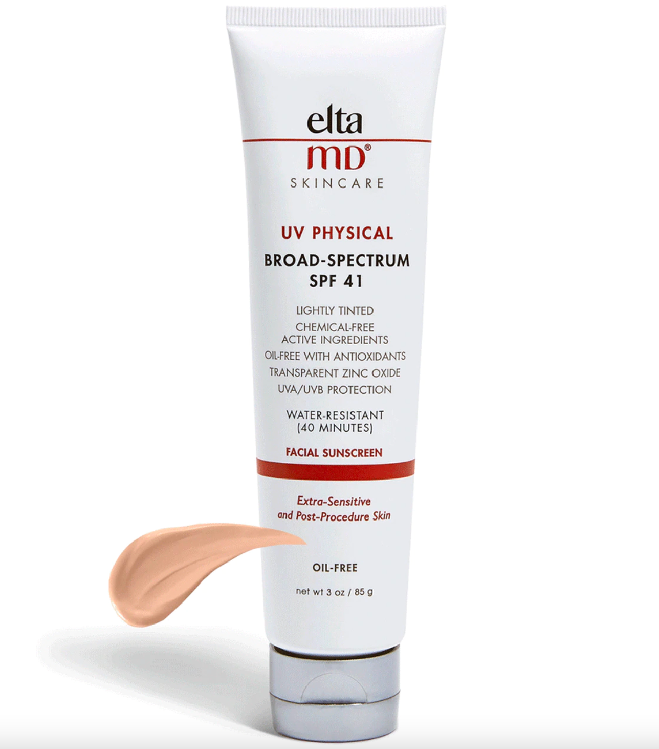 Elta MD UV Physical SPF 41 Lightly Tinted 防敏粉底防曬乳 SPF 41
