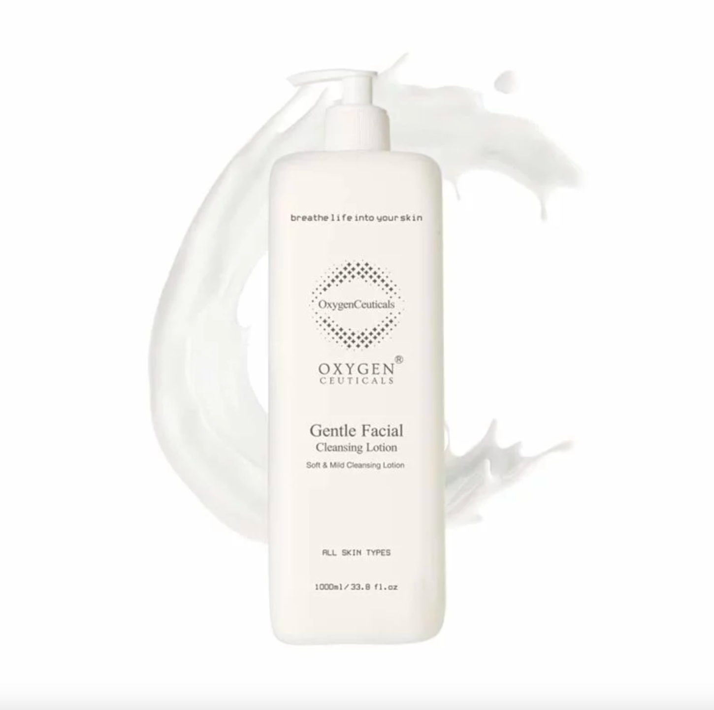 Oxygen Ceuticals Gentle Facial Milk Cleanser 注氧抗氧化洗面乳1000ml