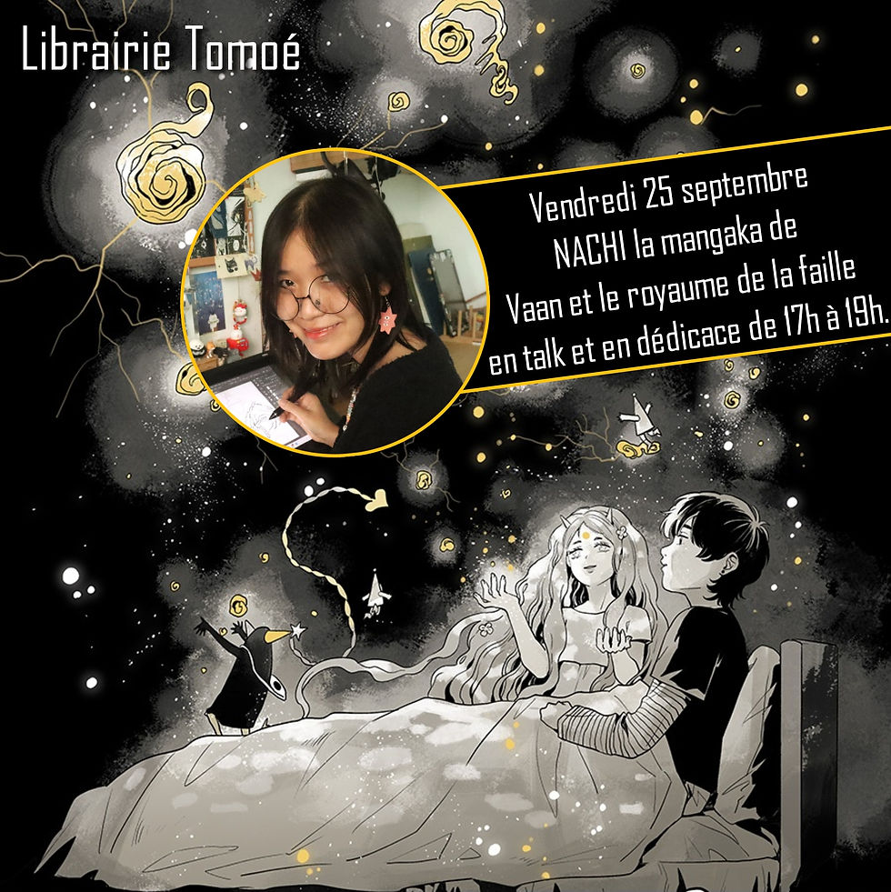 Dédicace en AVANT-PREMIERE de la mangaka NACHI