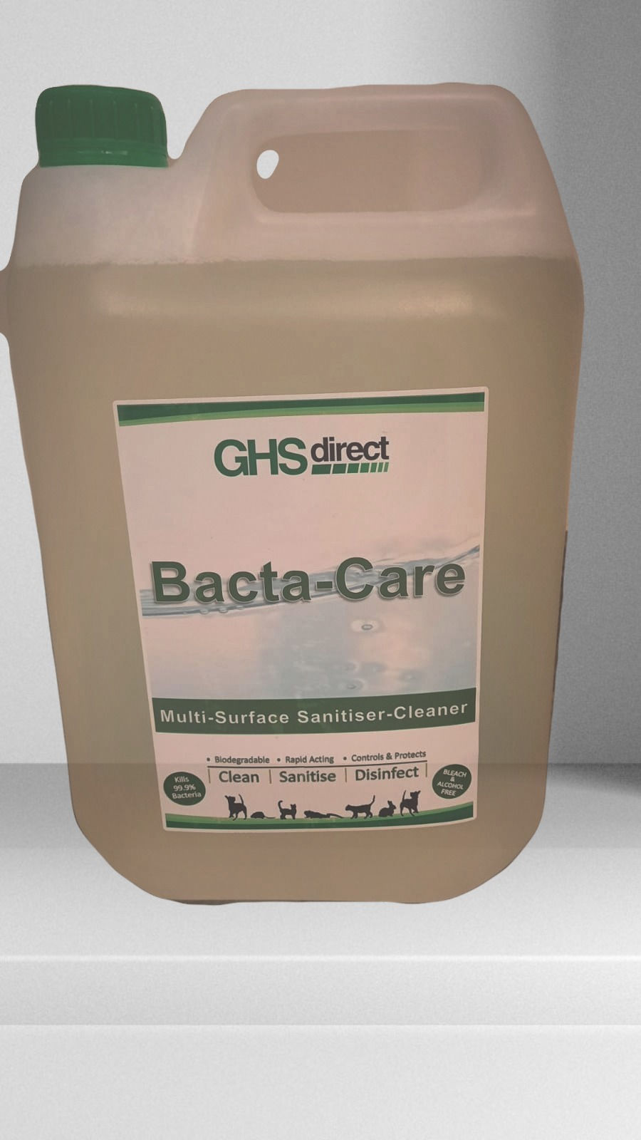 Bacta-Care – Detergent Sanitiser Cleaner 5 Ltr