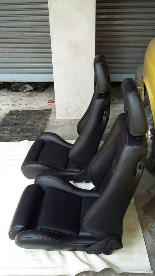 Thumbnail: RECARO FISHNET SYNTHETIC LEATHER