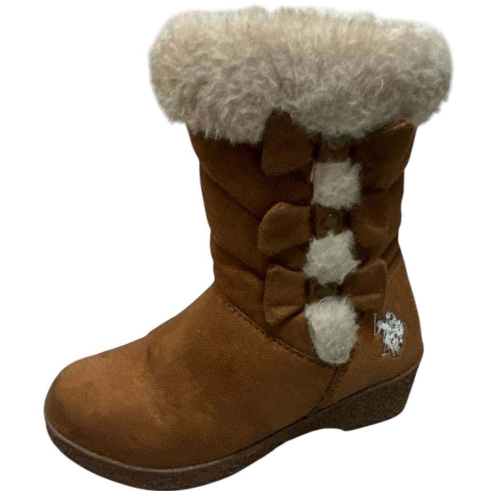 Bota Marrom Pêlos da US Polo Assn - Tam 26/27