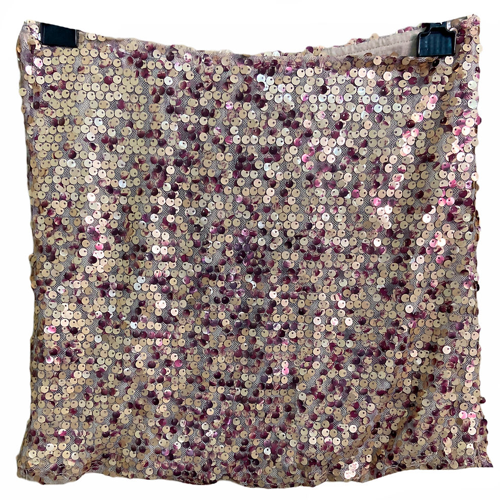 Miniatura: Saia Paetê da M`Officer