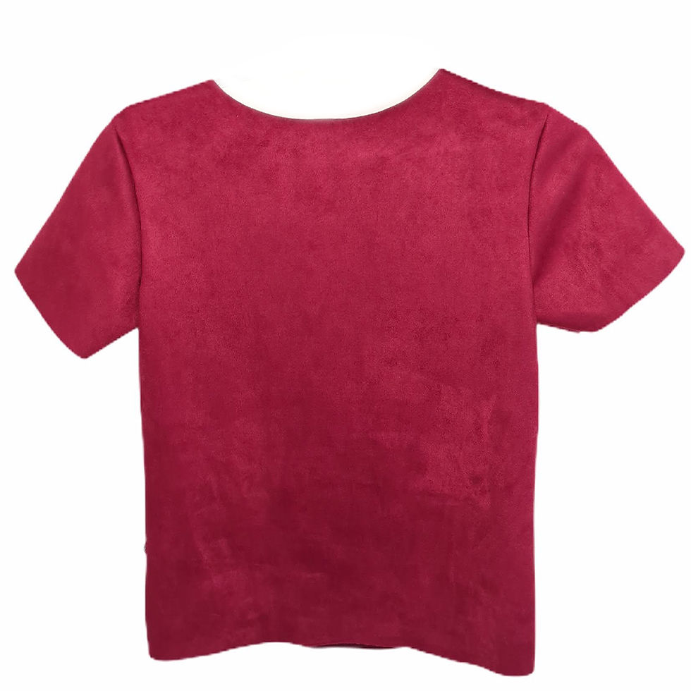 Miniatura: Blusa Camurça Vinho