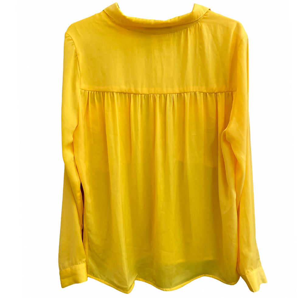 Miniatura: Camisa Sedosa Amarela da Hit
