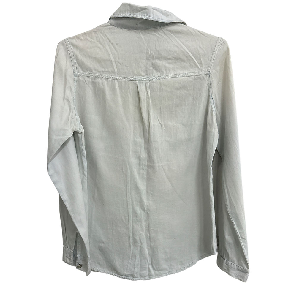 Miniatura: Camisa Jeans Clara com Aplicação da Fashion Celina - Tam P