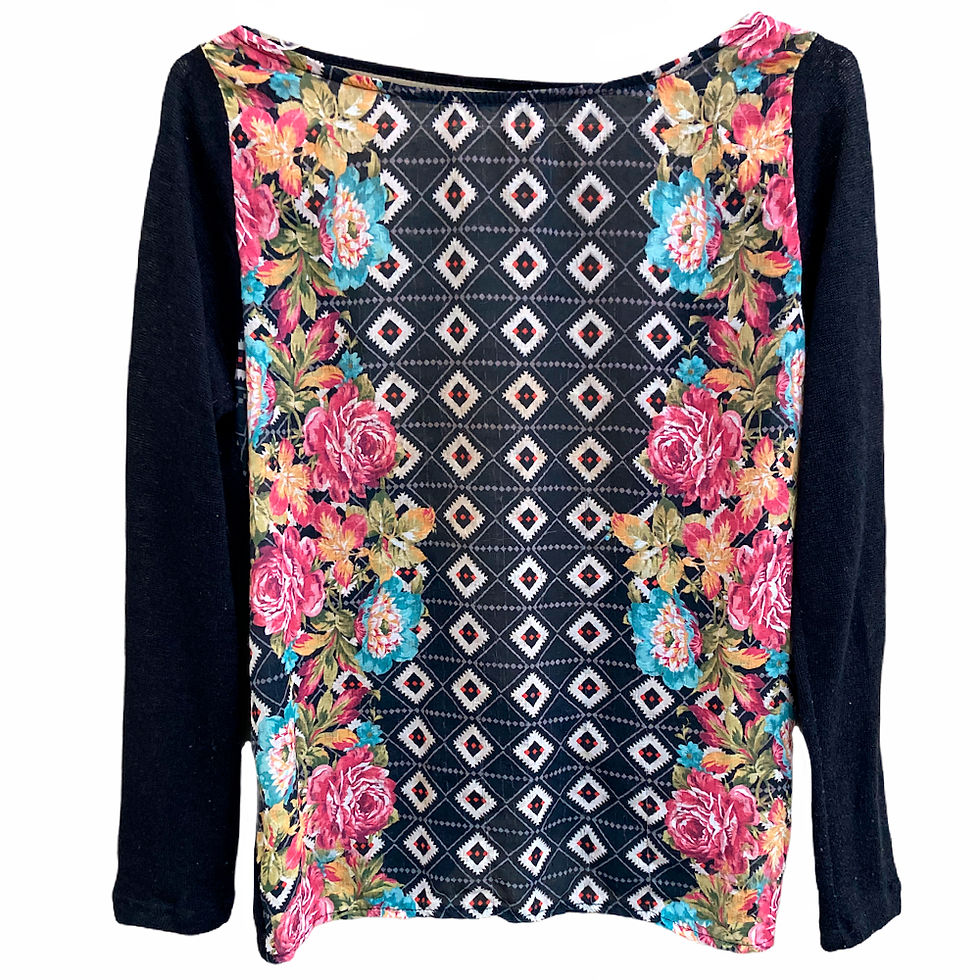 Miniatura: Blusa Tricot Costas Aberta