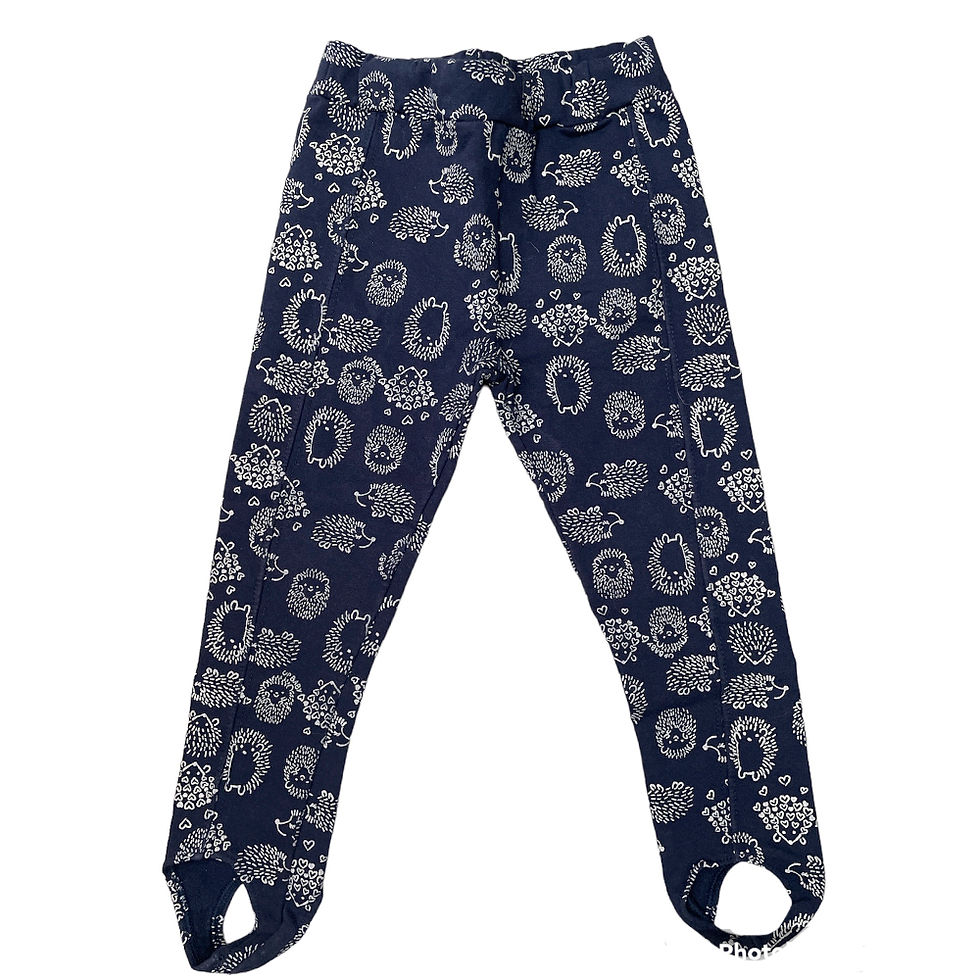 Miniatura: Calça Marinho com Pedal Animaizinhos da Up Baby - Tamanho 3