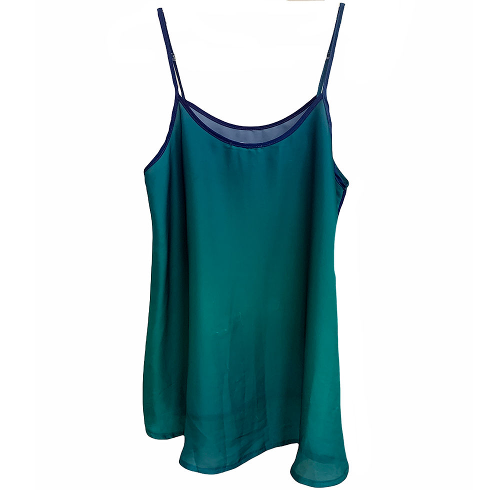 Miniatura: Blusinha Regata Bicolor da AK Casual - Tamanho 36