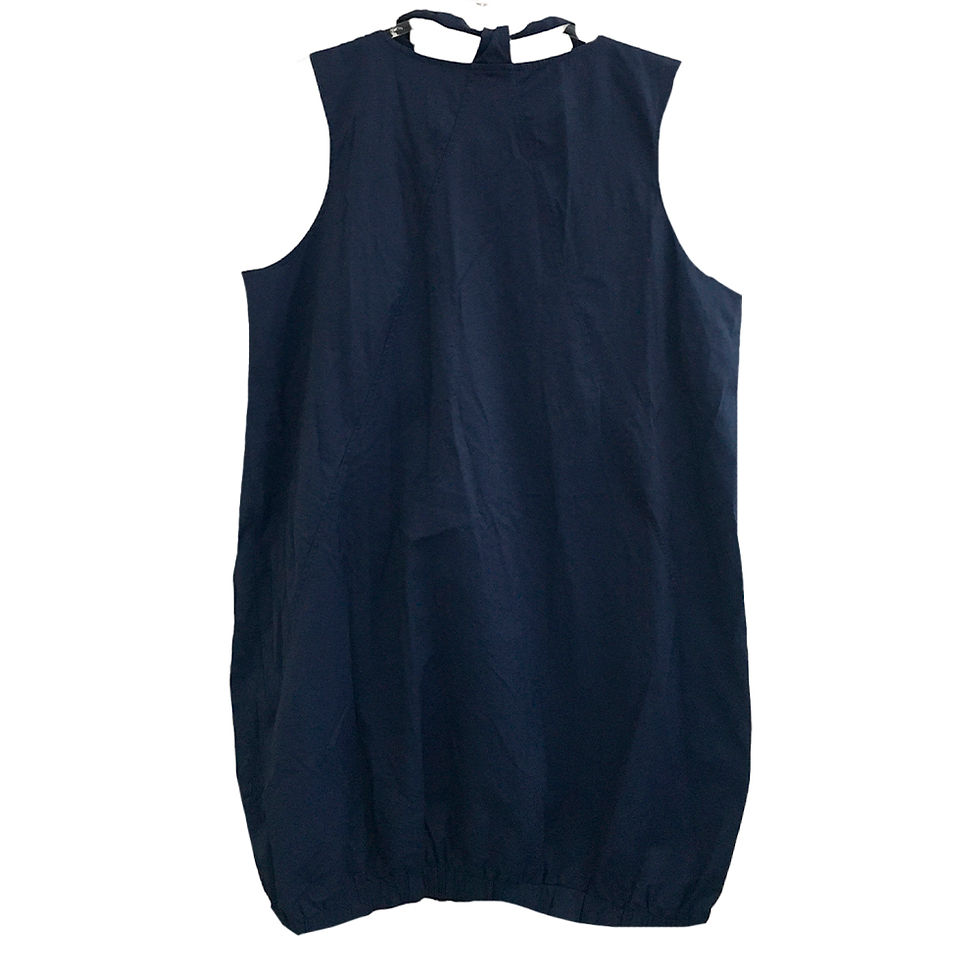 Miniatura: Vestido Azul Marinho da Request - Tamanho G
