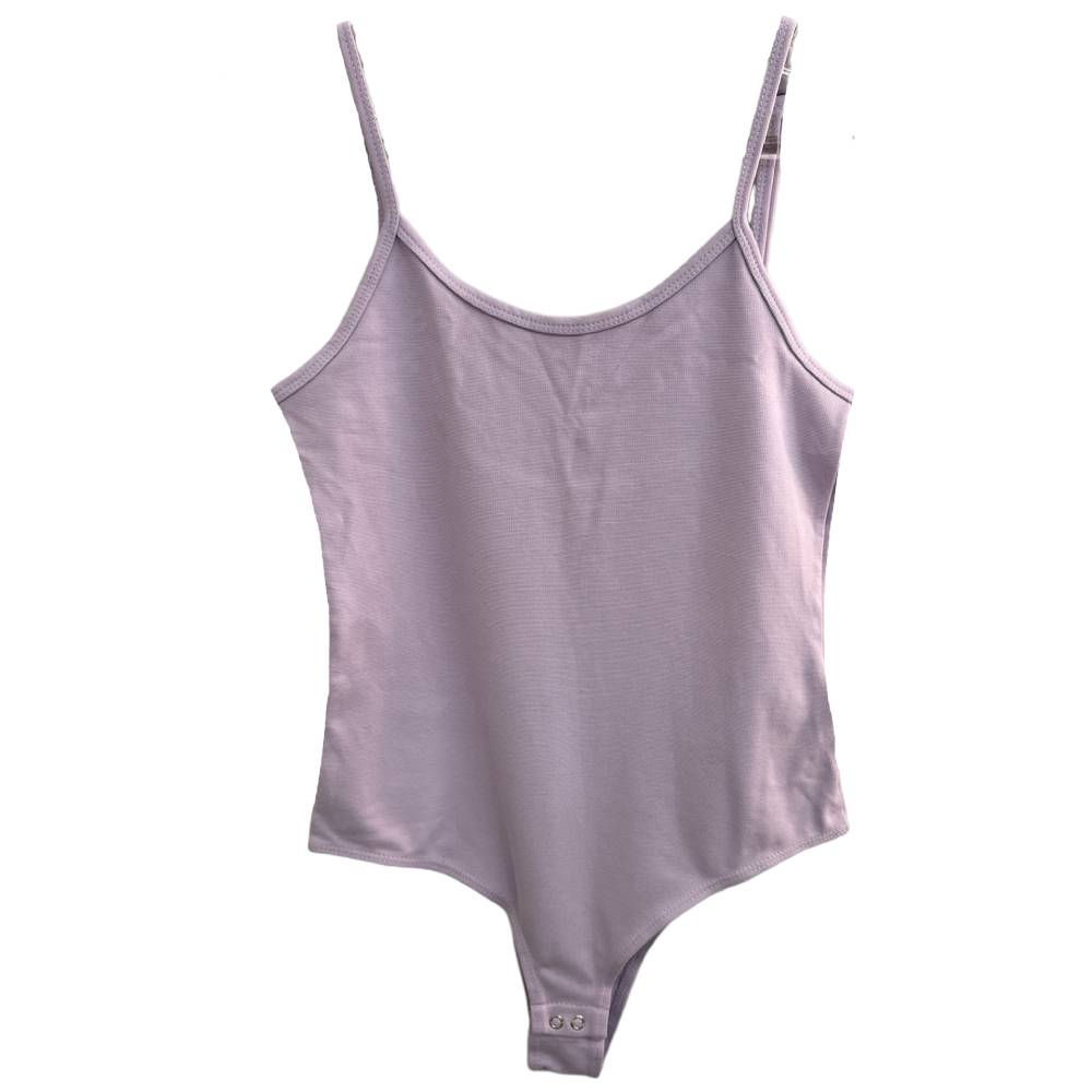 Body de Viscose Lilás da Clock House - Tam P