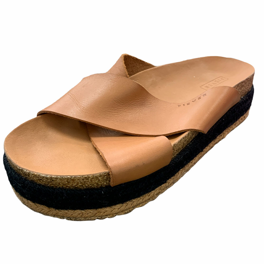 Chinelo Marrom Plataforma da Fiever - Tamanho 39