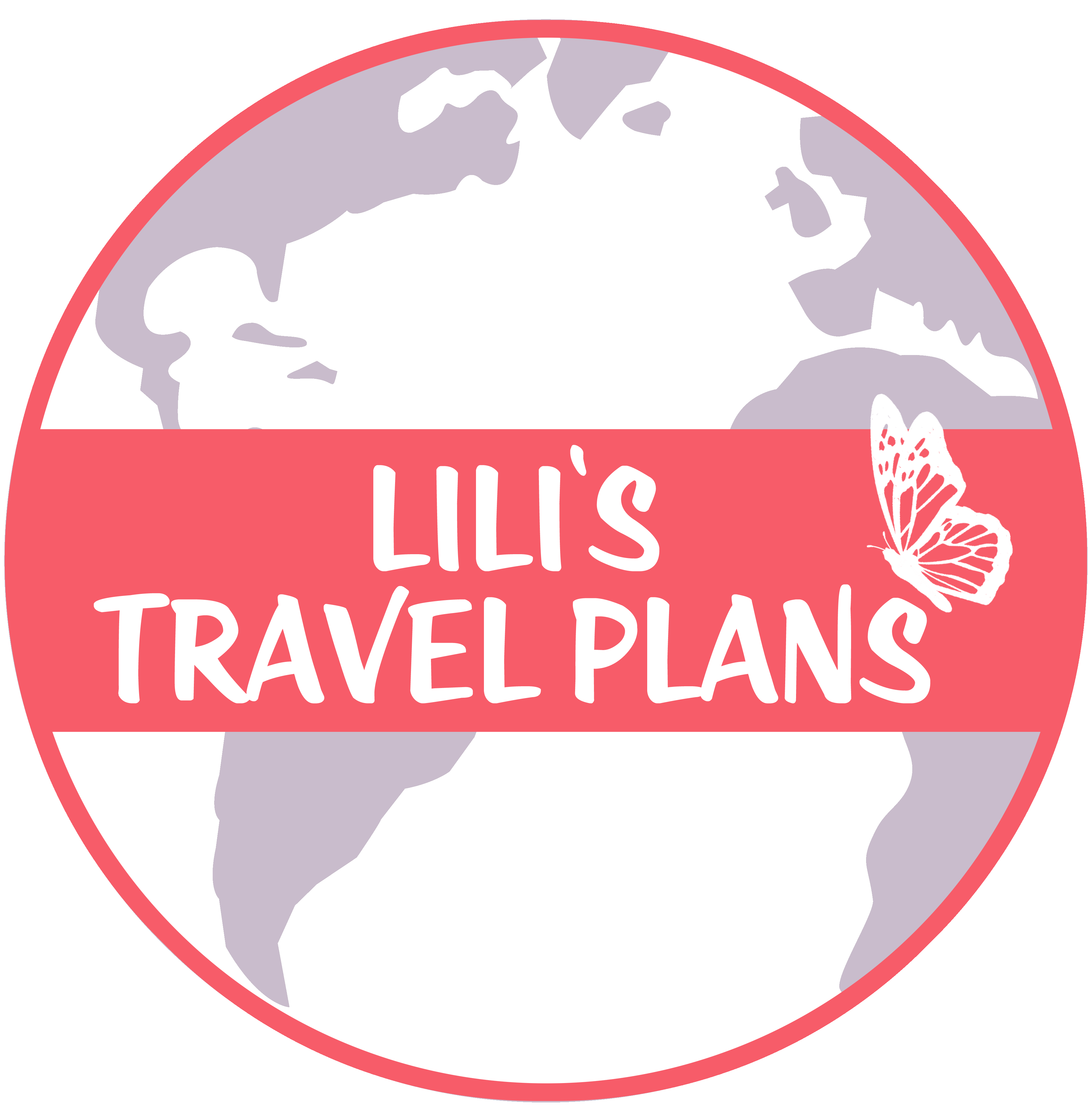 Lili's travel plans travel blog logo