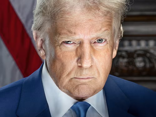 O que revela o novo retrato oficial de Donald Trump?