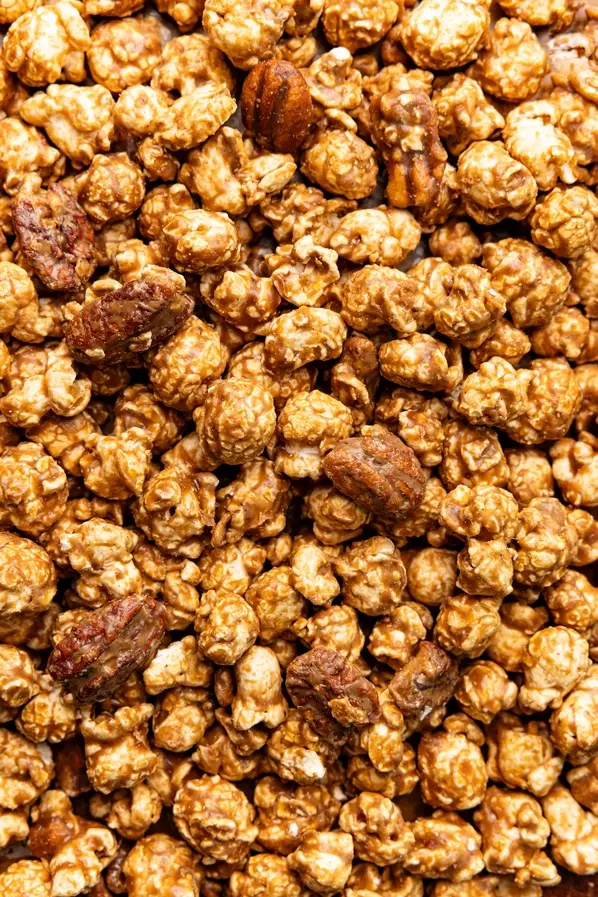 Thumbnail: Poppy-Cinnamon Bourbon Pecan Popcorn