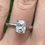 Thumbnail: 2 carat elongated cushion in platinum 