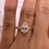 Thumbnail: 1.07 carat D VVS2 pear bezel solitaire lab diamond 