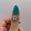 Thumbnail: 3 carat cushion on an alternating marquise and round band 
