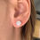 Thumbnail: 2.0 CTW round lab grown diamond stud earrings 