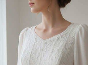 שמלת כלה שרוול ארוך - קארין צוק