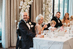 wedding breakfast at rookery hall