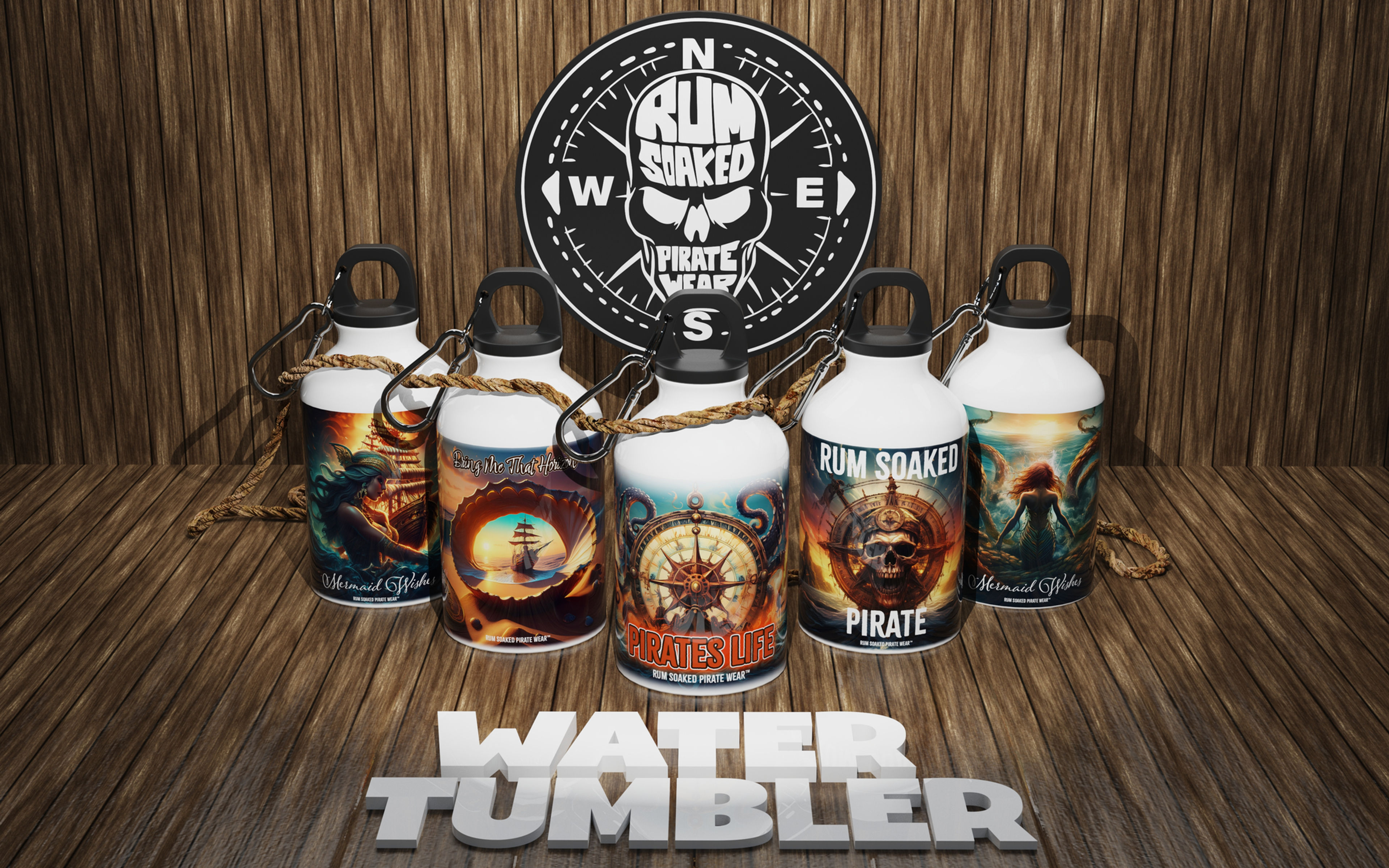 Custom Sublimated Water Tumbler