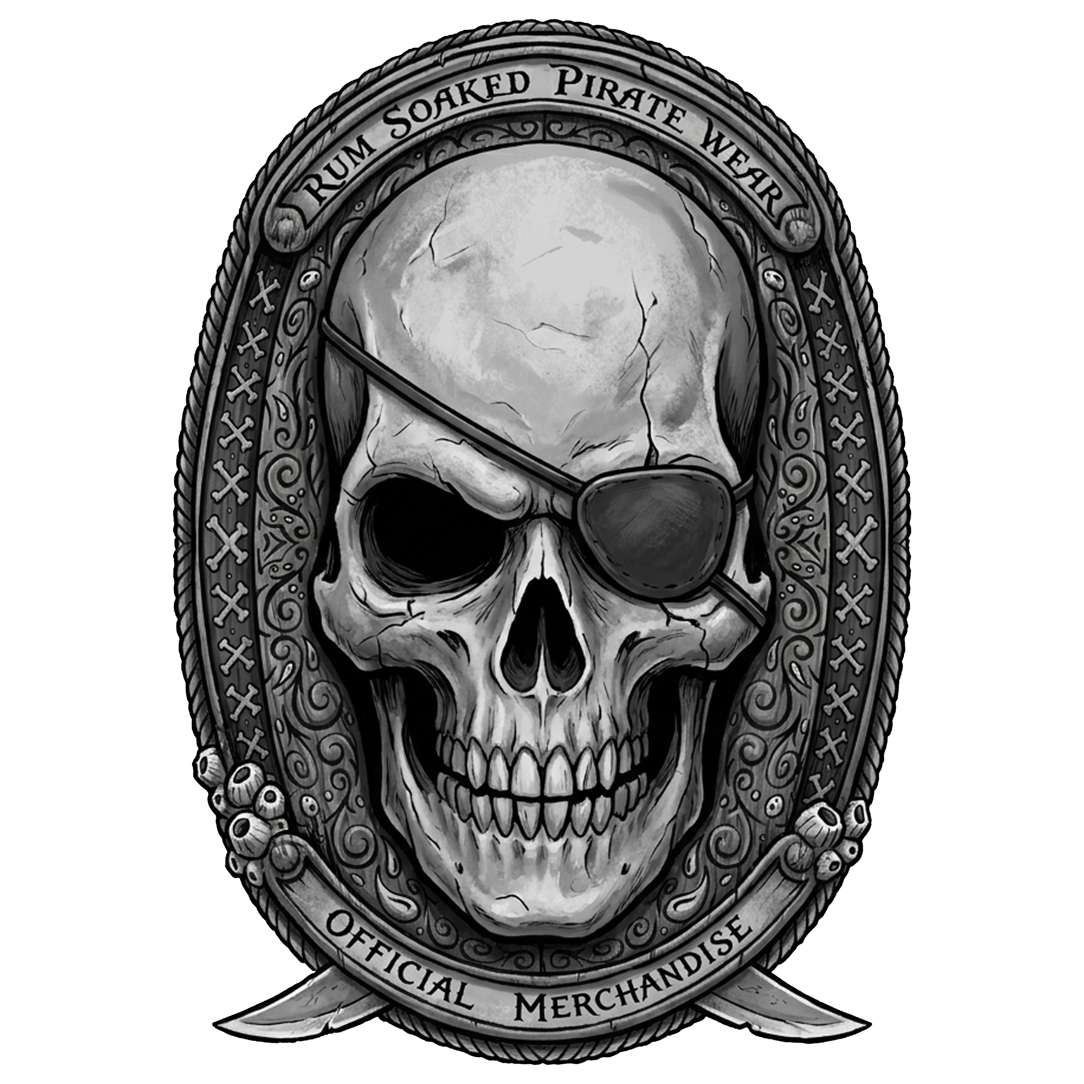 RSPW Eye Patch Skull