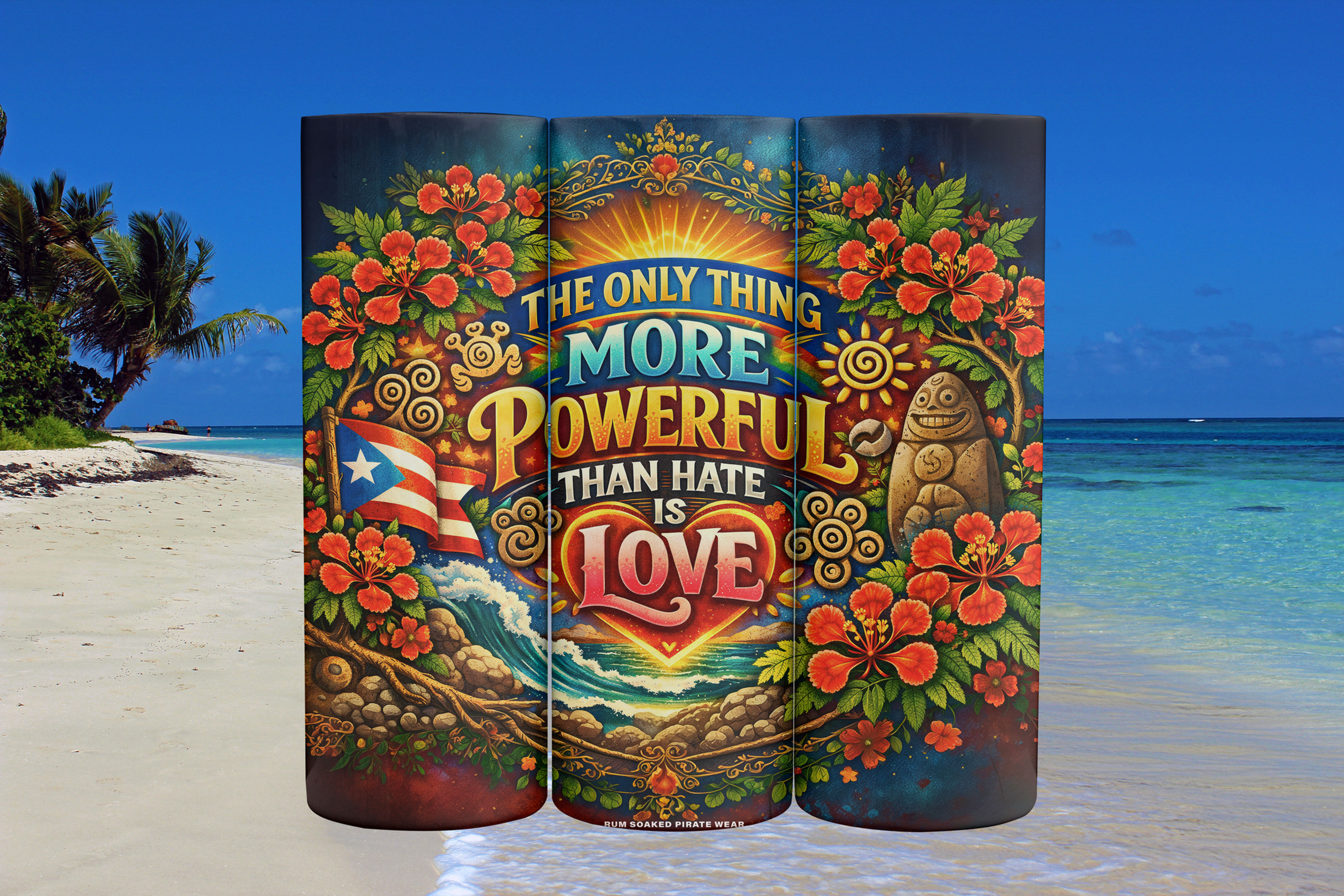 Love Is More Powerful 2 20oz Tumbler