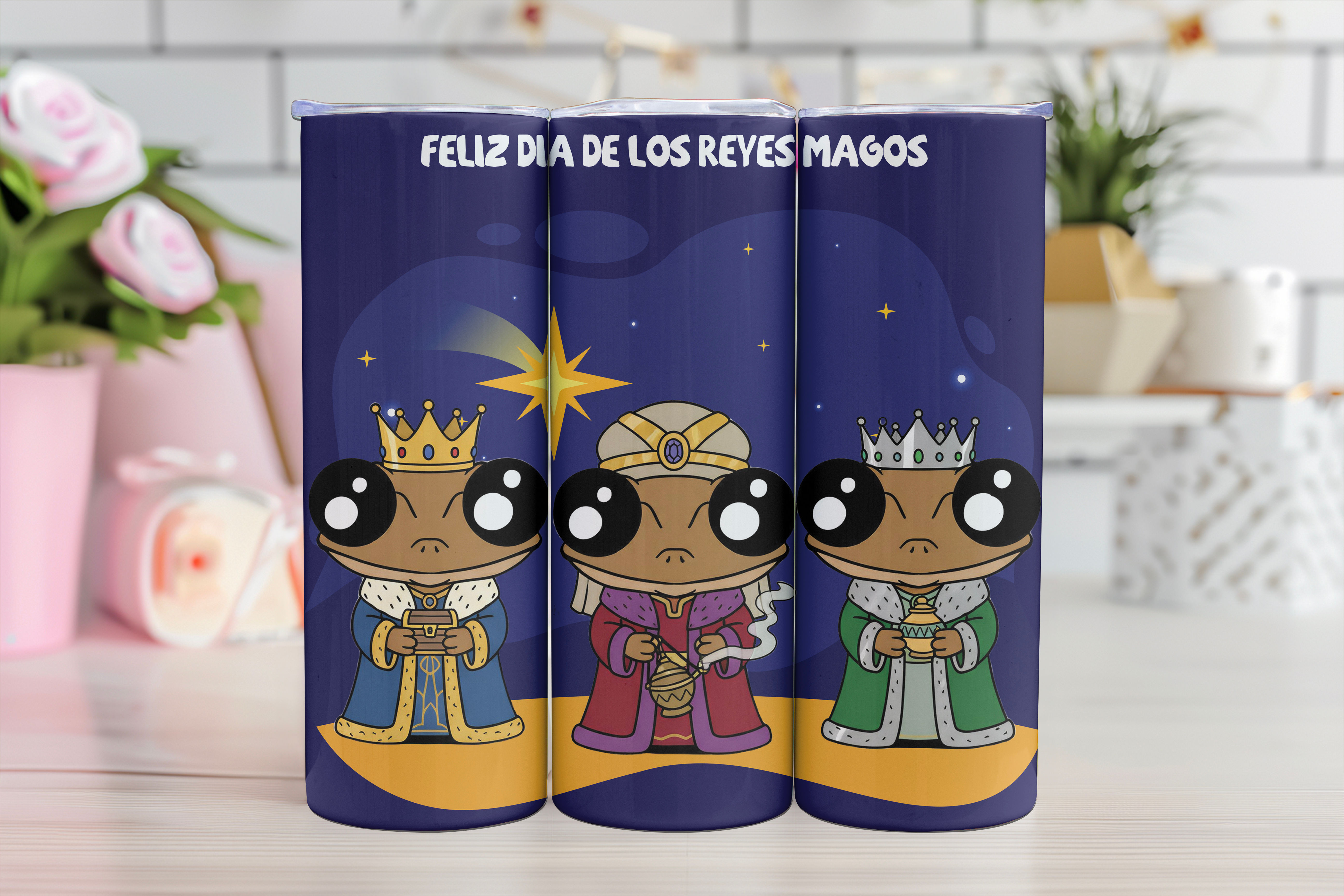 Pepe Dia De Reyes 20oz Tumbler
