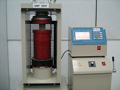 Cold Crushing Strenght machine