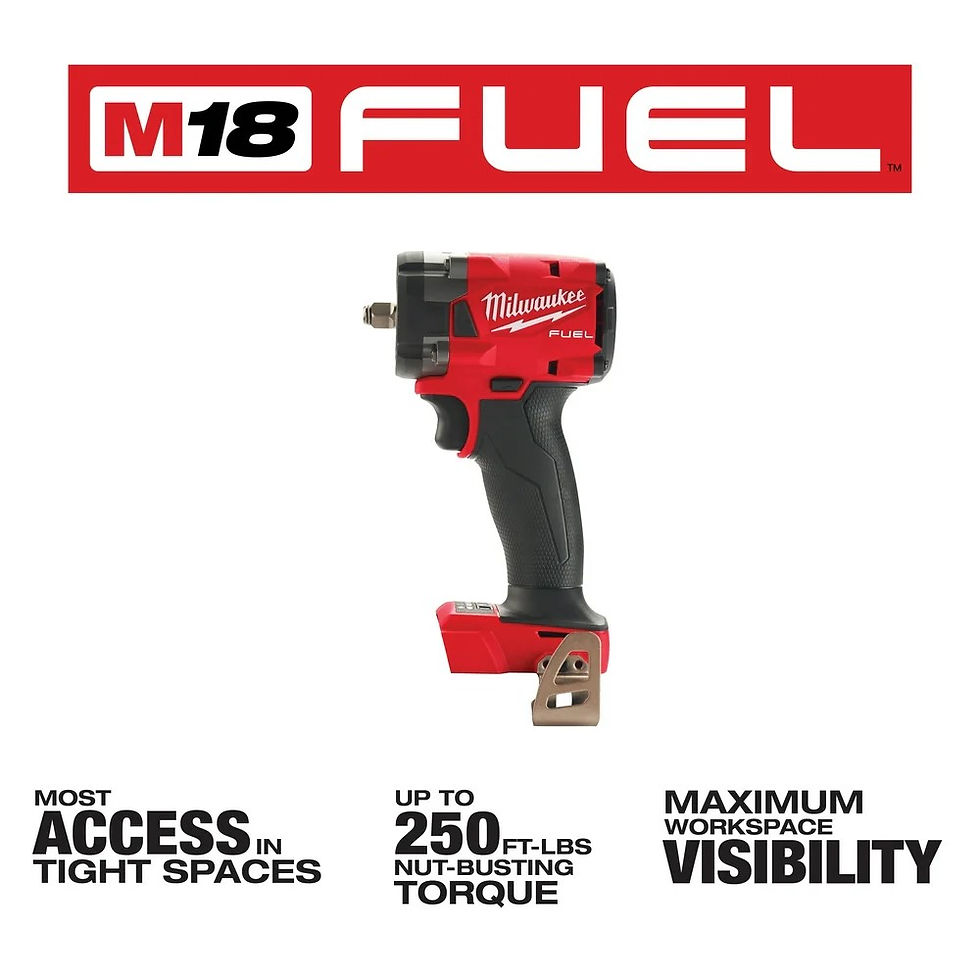 Thumbnail: Milwaukee M18 3/8” Fuel Impact Wrench – Bare Too