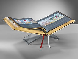 The Wiedmann Bible Art Edition on the display