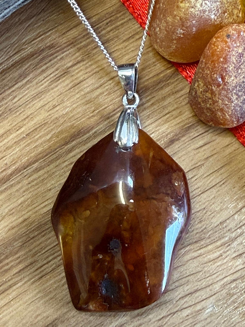 Thumbnail: Baltic Amber Pendant 