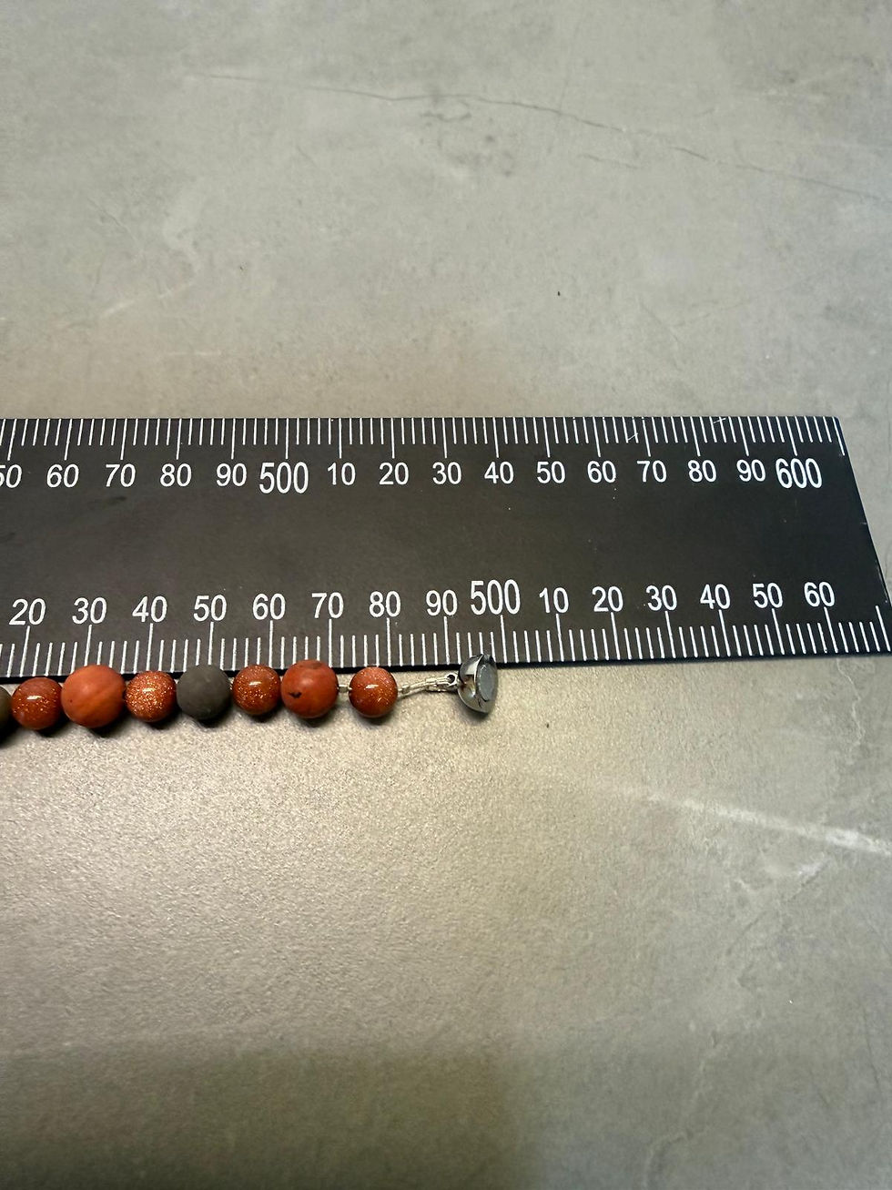 Thumbnail: Natural Sandstone & Jasper Bead Necklace