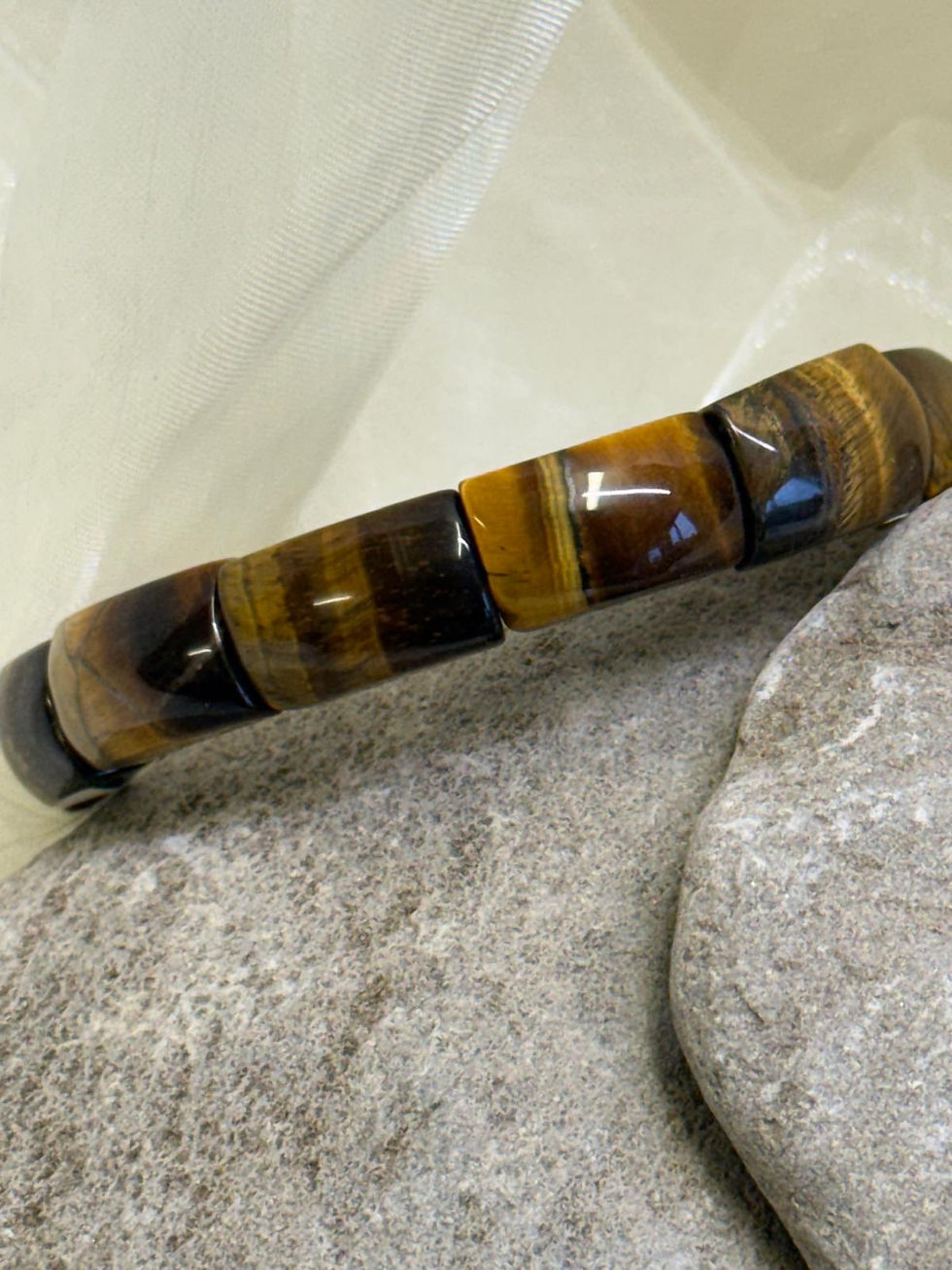 Thumbnail: Handmade Tigers Eye Bracelet