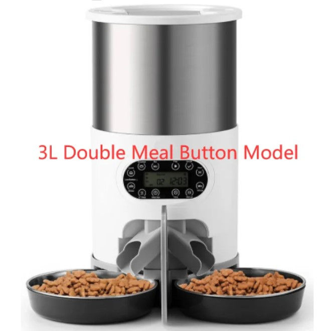 Thumbnail: Double Meal Dispenser for Pets