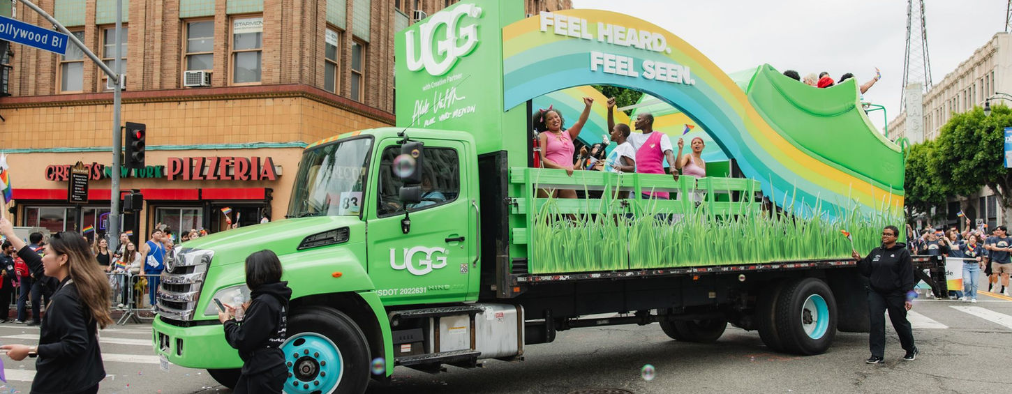 Parade Float Design for Pride Event