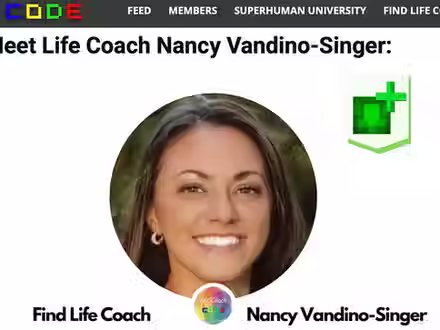 Nancy Vandino-Singer featured in Life Coach Code Magazine