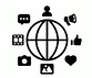 Social Media Icon Graphic