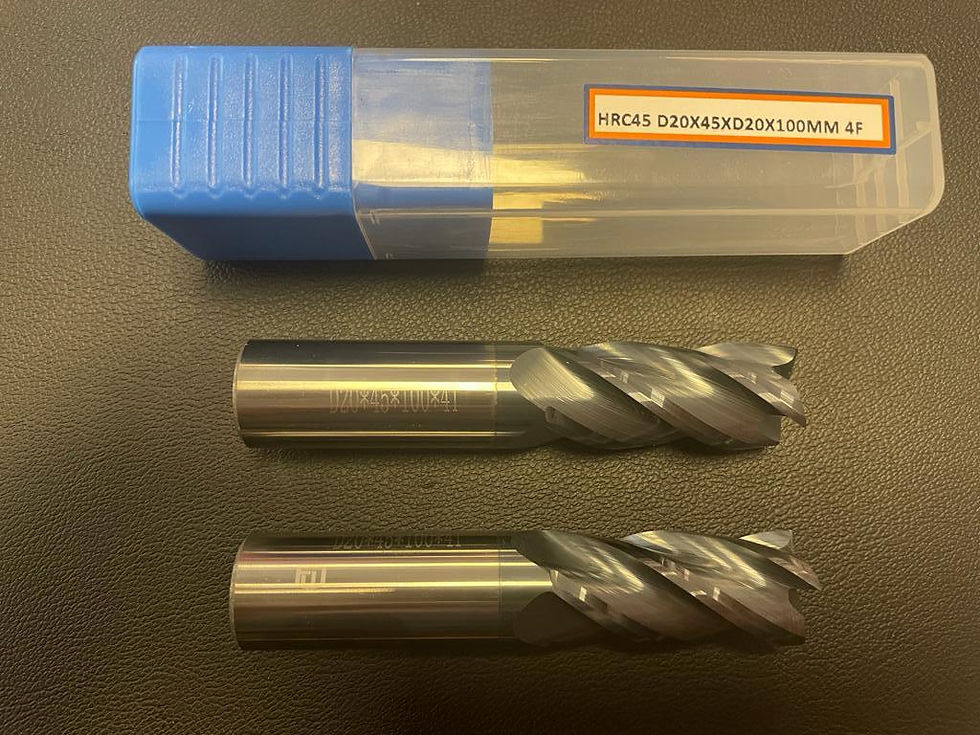 Küçük resim: ø20x100mm - 45mm Helix - 4Agiz - Siyah Renk Kaplama