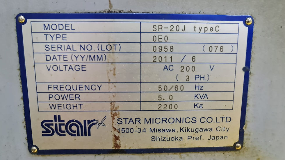 Küçük resim: 2011 STAR SR20J Type C - Çift Spindle, FANUC İşletim Sistemi, Canlı Takımlı
