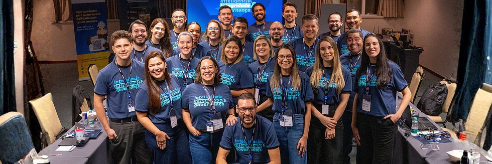 Reunimos os líderes da Meta.X de todas as partes do Brasil: Espírito Santo, Rio de Janeiro, São Paulo, Santa Catarina, Rio Grande do Sul, Ceará e também do Paraguai. Além disso, tivemos a participação de forma virtual de Portugal.